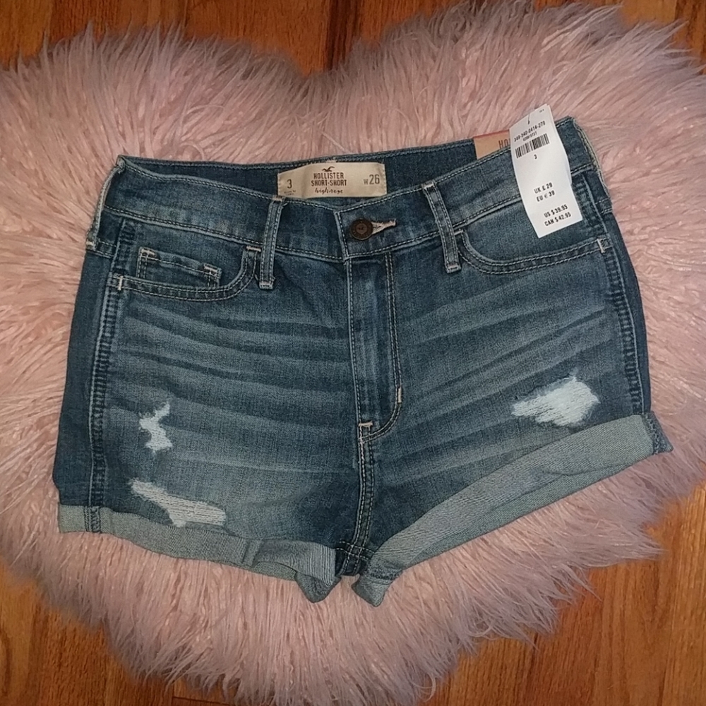 NWT Hollister Denim Shorts